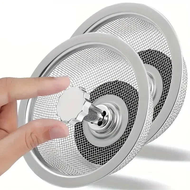 2Set Kitchen Sink Strainer Wit - Commercial Kitchen Bin recension och pris