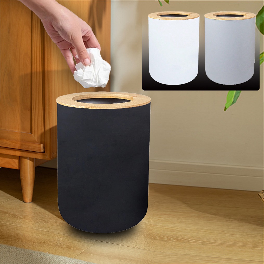 Black Plastic Trash Bin Modern - Commercial Kitchen Bin recension och pris
