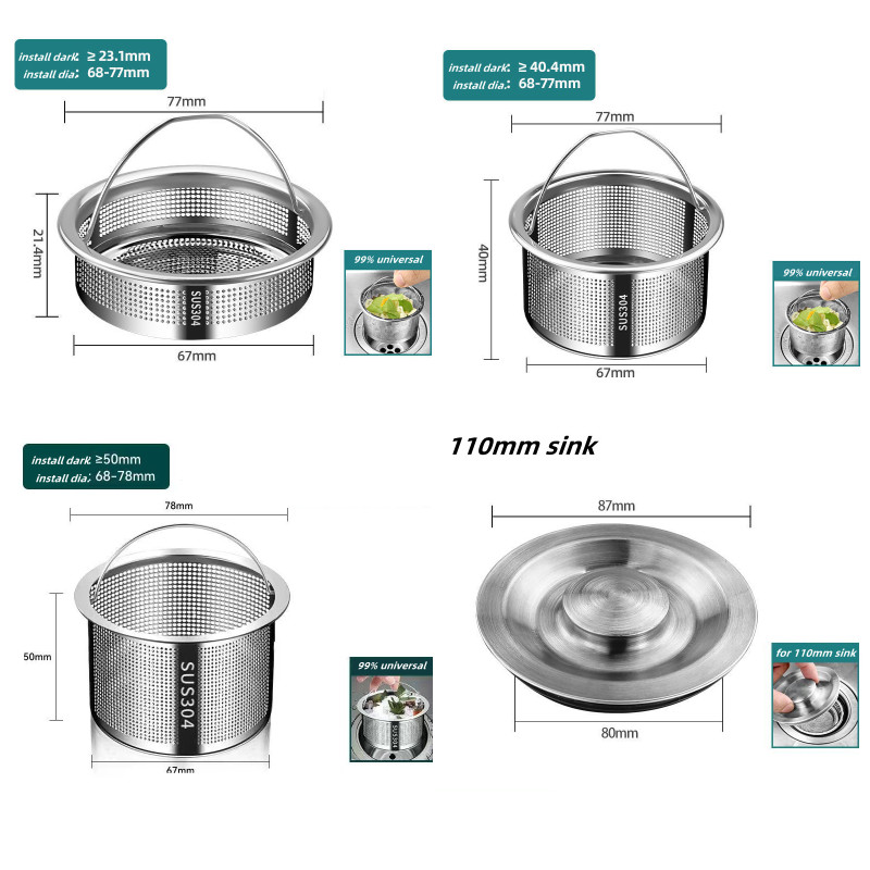 Stainless Steel Kitchen Sink S - Commercial Kitchen Bin recension och pris