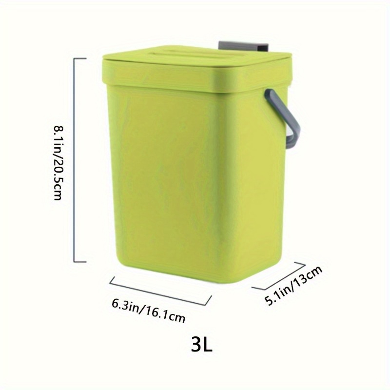 1pc Space Saving Quiet Close T - Commercial Kitchen Bin recension och pris