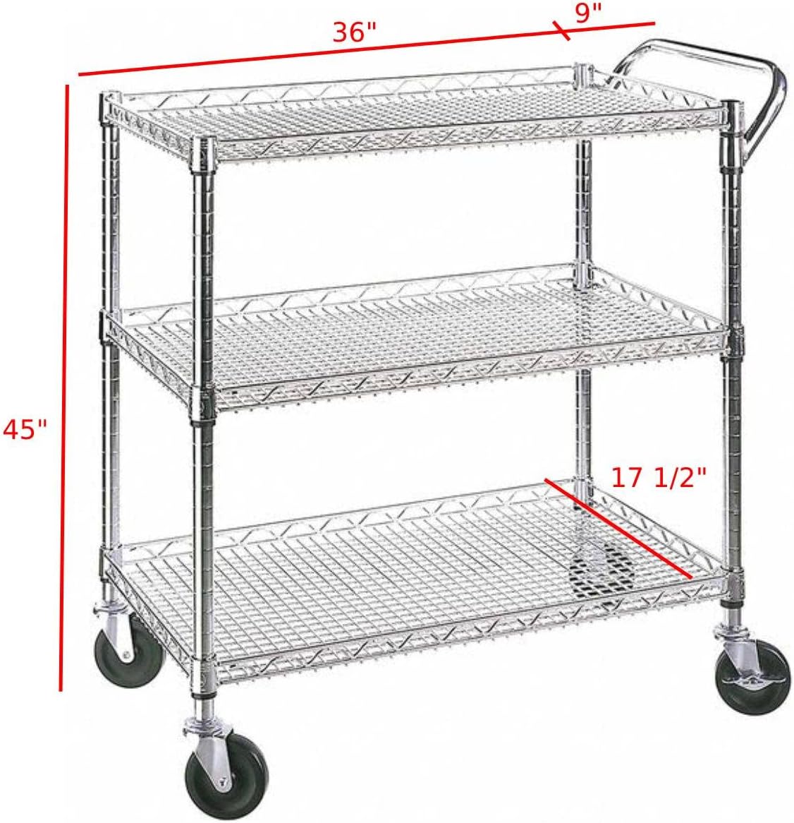 Heavy Duty Rolling Utility Kit - Commercial Kitchen And Bar recension och pris